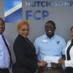 Hutchison Ports FCP makes donation to the Tabernacle Thanksgiving Classic