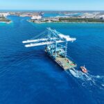 TWO STS CRANES ARRIVE AT FCP